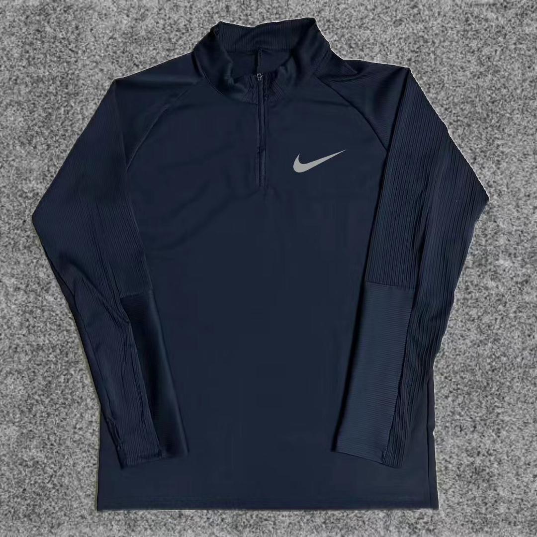 Haut zip running nike