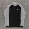 Haut zip running nike