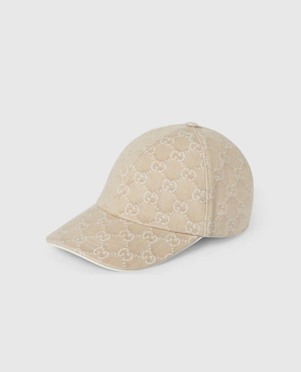 Casquette GG beige
